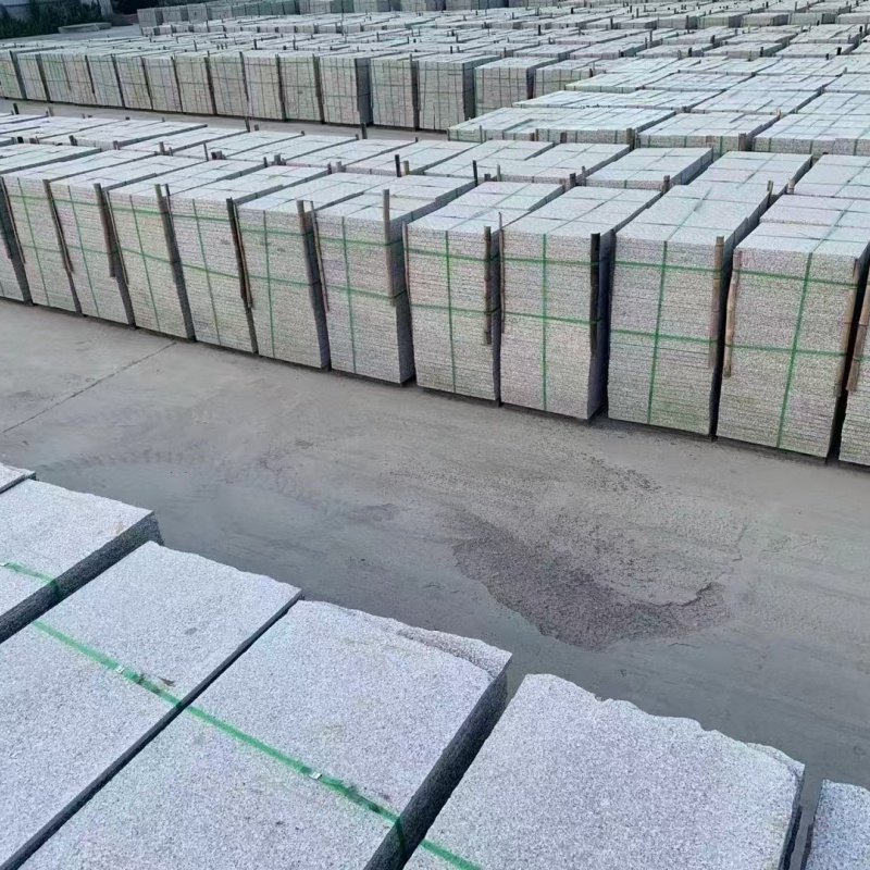 包头芝麻白火烧板石材厂家